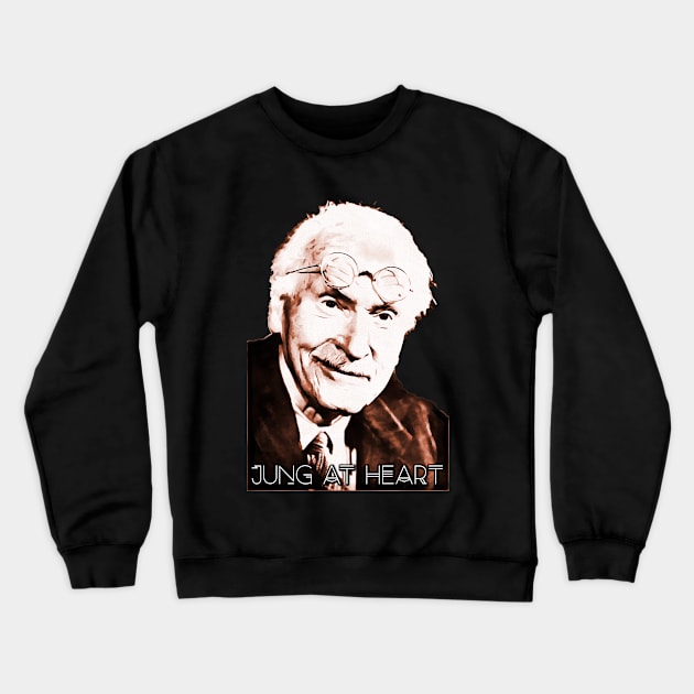 Jung At Heart, Jungian Psychology Crewneck Sweatshirt by AltrusianGrace